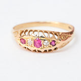 Antique Ruby and Diamond Ring