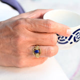 Antique Lapis Lazuli Ring
