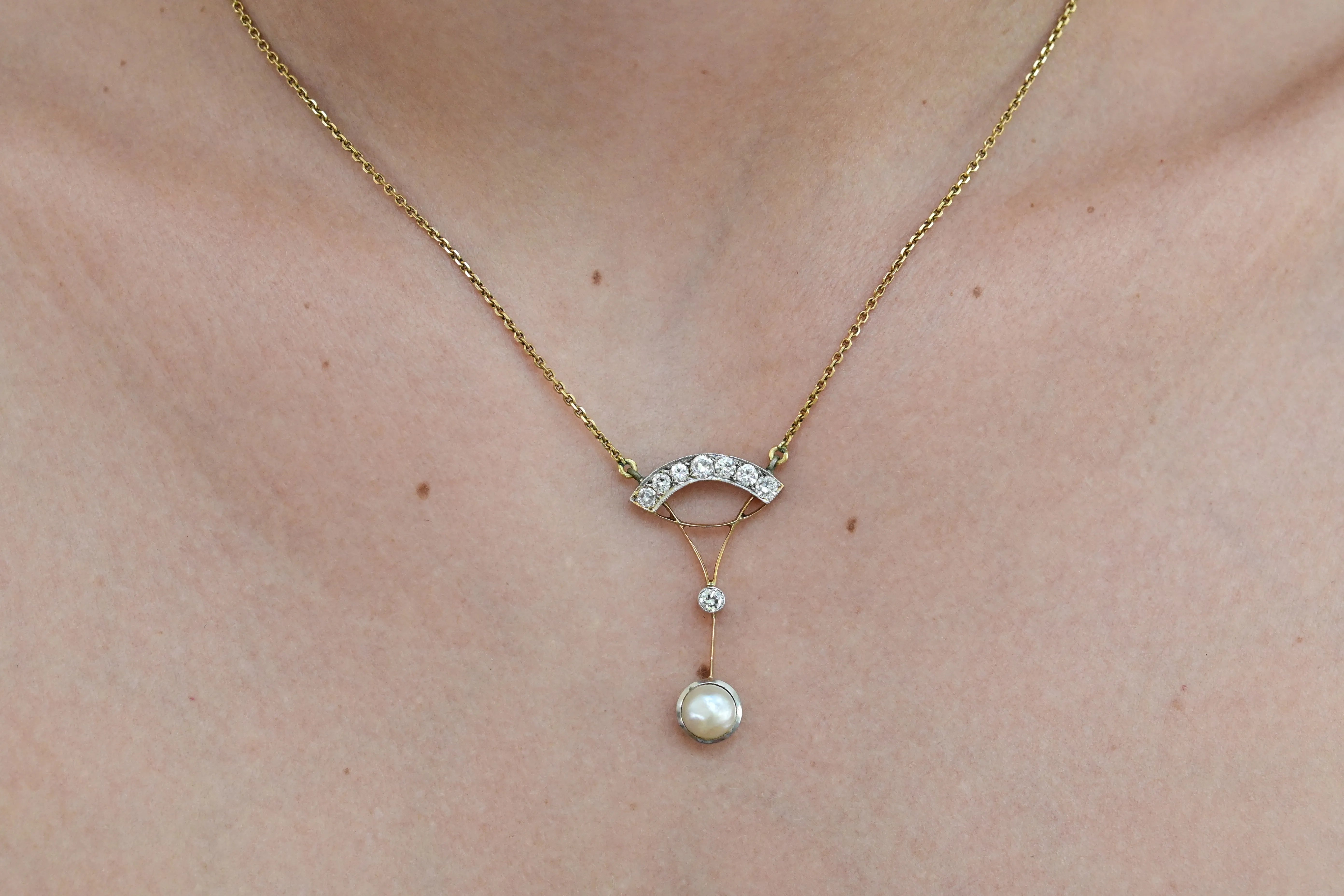 Vintage Fantasy Link Necklace