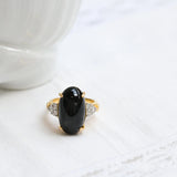 Mid 20th century Black Indian Star ring