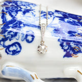 Art deco pendant necklace