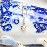 Art deco pendant necklace