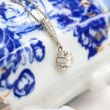 Art deco pendant necklace