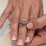 Jugendstil-Diamantring