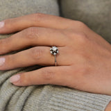 Diamantring aus der Mitte des 20. Jahrhunderts