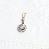 Art nouveau diamond necklace