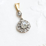 Art nouveau diamond necklace