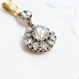 Art nouveau diamond necklace