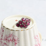 Rubies and diamond ring