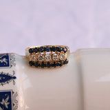 Vintage sapphire and diamonds