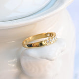 Vintage diamond band ring