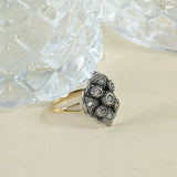 Elizabethan Style Flower Ring