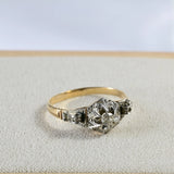 Art Deco Ring with Diamonds