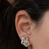Art nouveau sapphire earrings