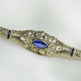 Antique Sapphire Brooch