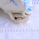 Art Deco Toi et Moi ring