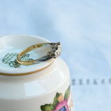 Vintage triplet ring