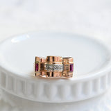 Vintage Chevalier diamond ring