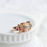Vintage Chevalier diamond ring