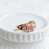 Vintage Chevalier diamond ring
