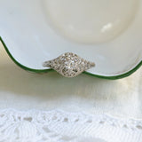 Vintage diamond solitaire ring