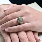 Antique diamond cocktail ring