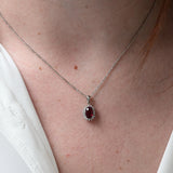 Vintage ruby rosette