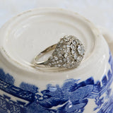 Antique diamond cocktail ring