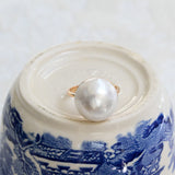 Vintage mabe pearl ring
