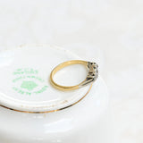 Art deco triplet ring