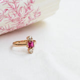 Antique three stone ring