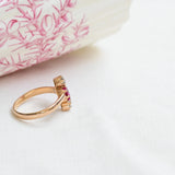Antique three stone ring