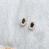 Vintage sapphire earrings