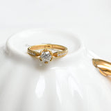 Vintage solitaire ring
