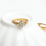Vintage solitaire ring