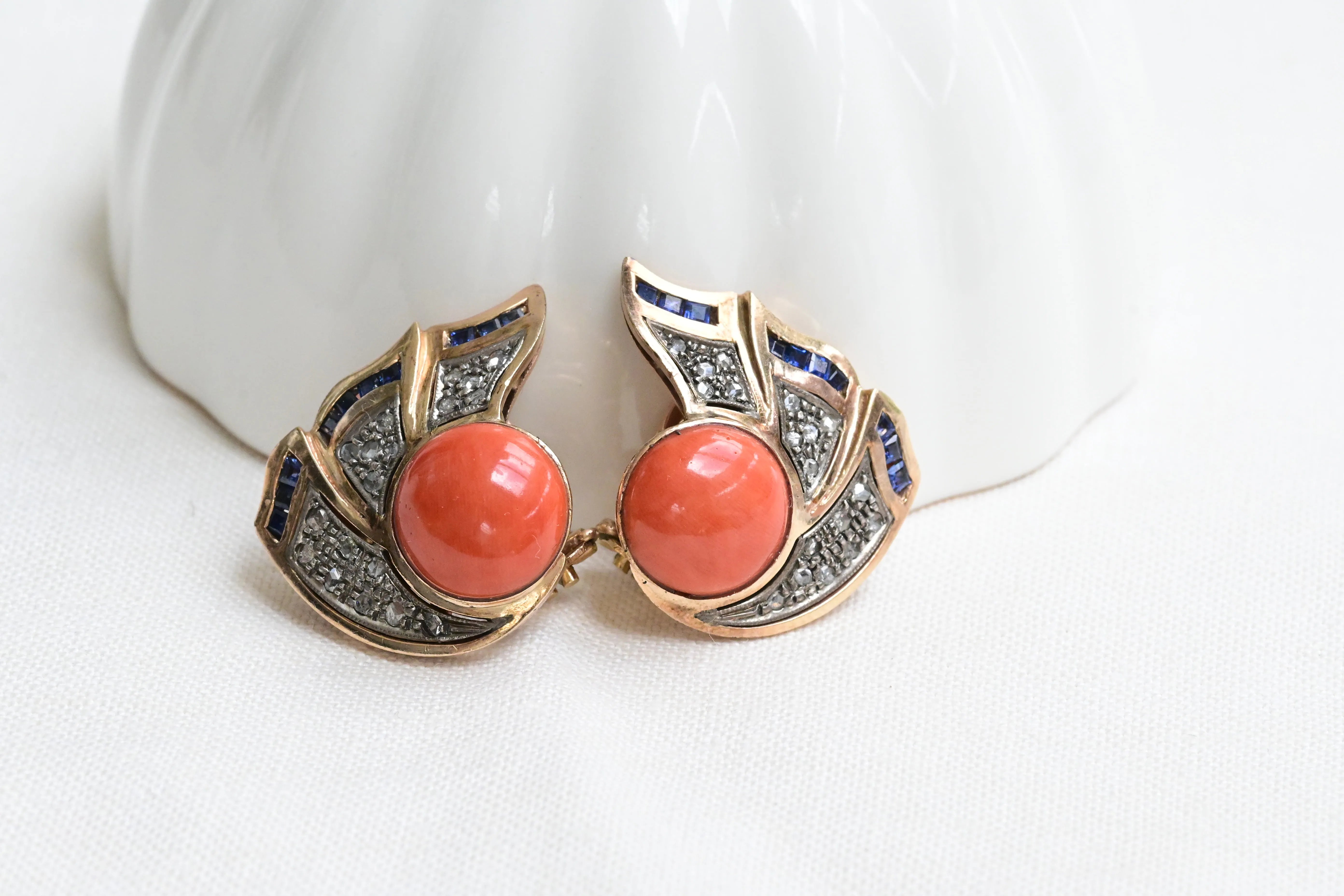 Vintage cocktail earrings