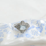 Vintage Aquamarine Ring