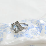 Vintage Aquamarine Ring