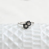 Bague fleur vintage toi et moi