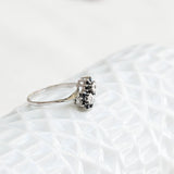 Bague fleur vintage toi et moi
