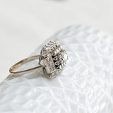 Vintage cocktail diamond ring
