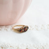 Vintage garnet ring
