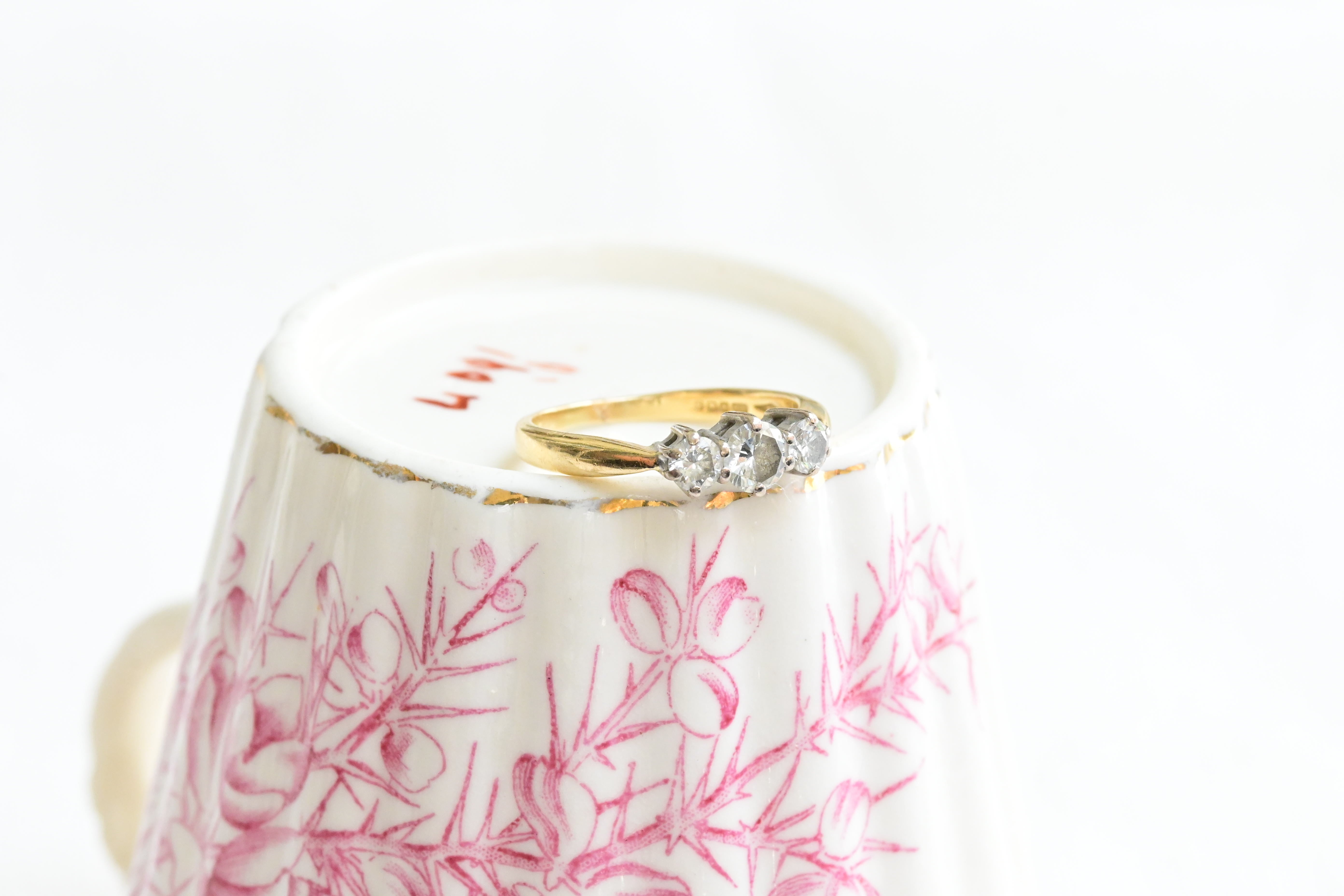 Mid 20th Century Triplet Ring