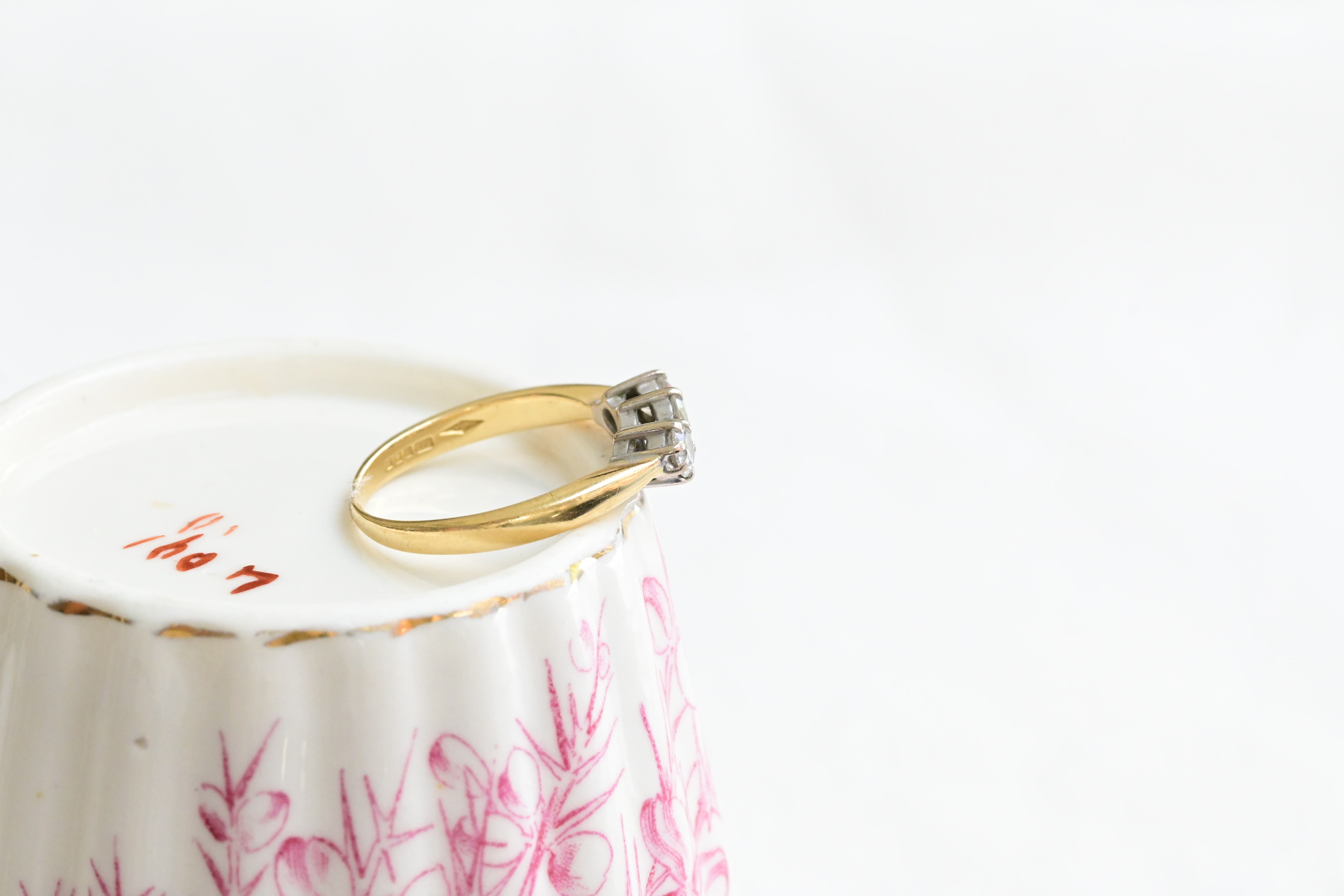 Mid 20th Century Triplet Ring
