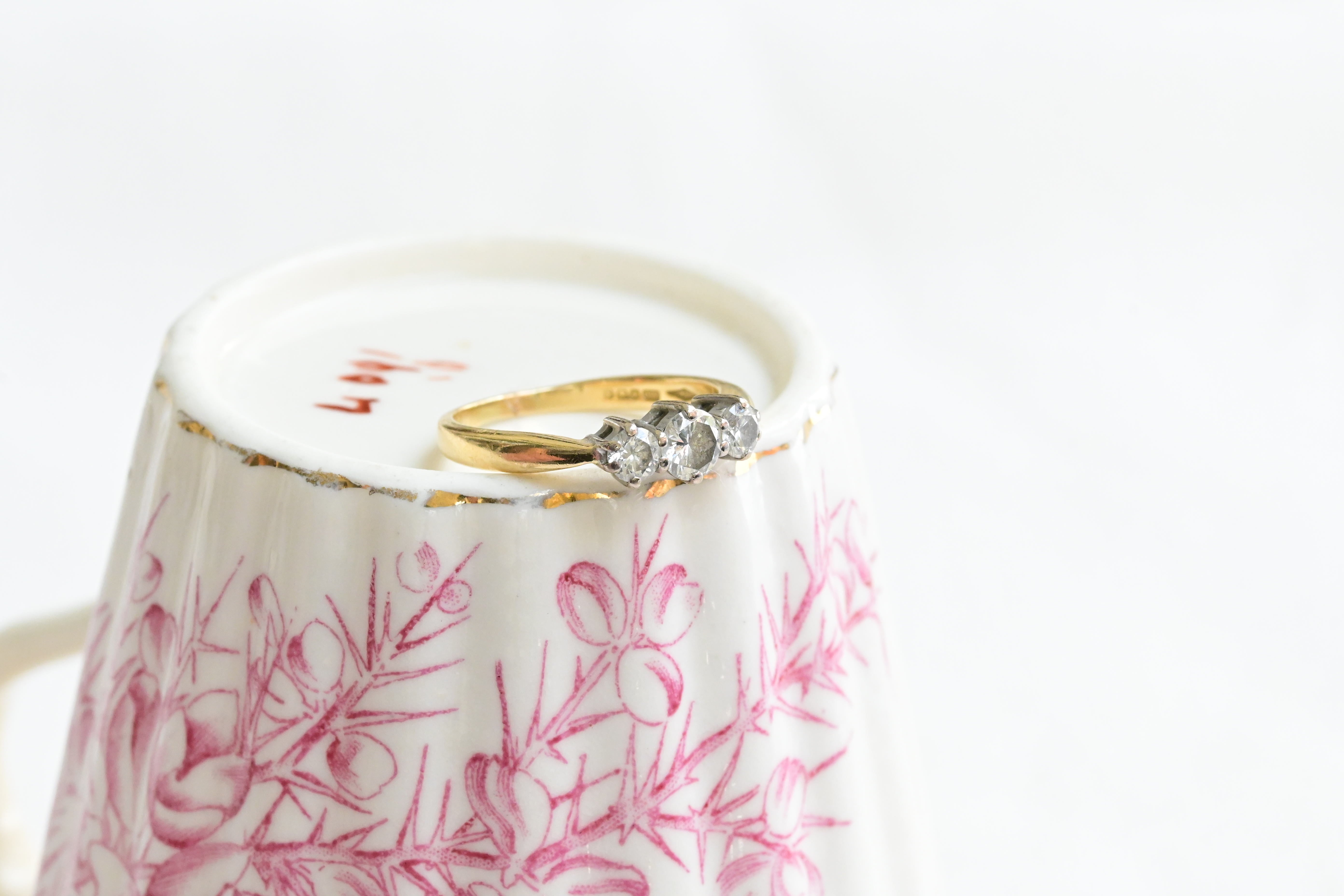 Mid 20th Century Triplet Ring