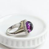 Anillo Roseta Vintage de Amatista