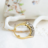 Anillo Vintage de Cinco Diamantes