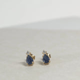Vintage pendant drop earrings