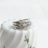 Alianza Vintage de Diamantes