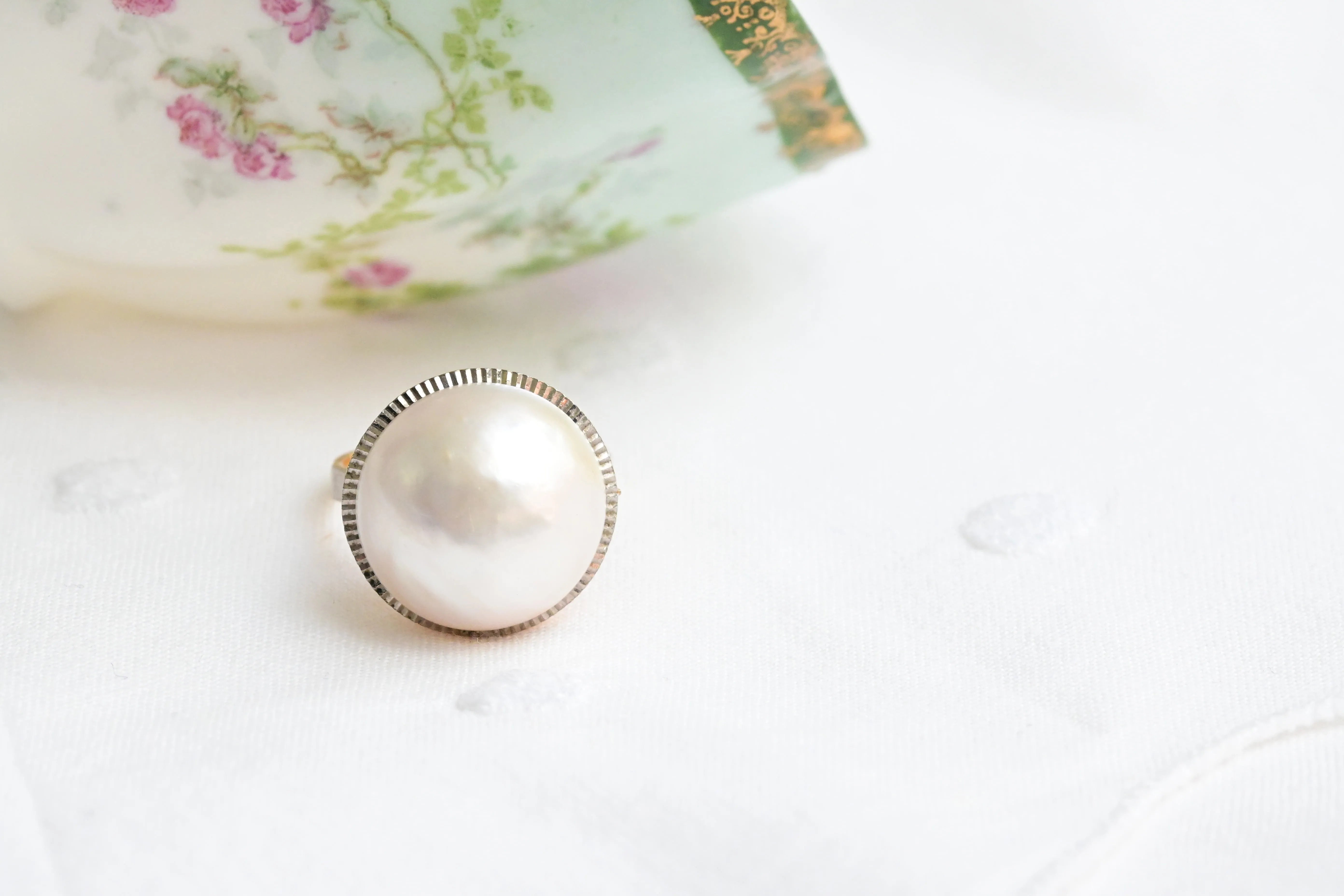 Japanese pearl ring